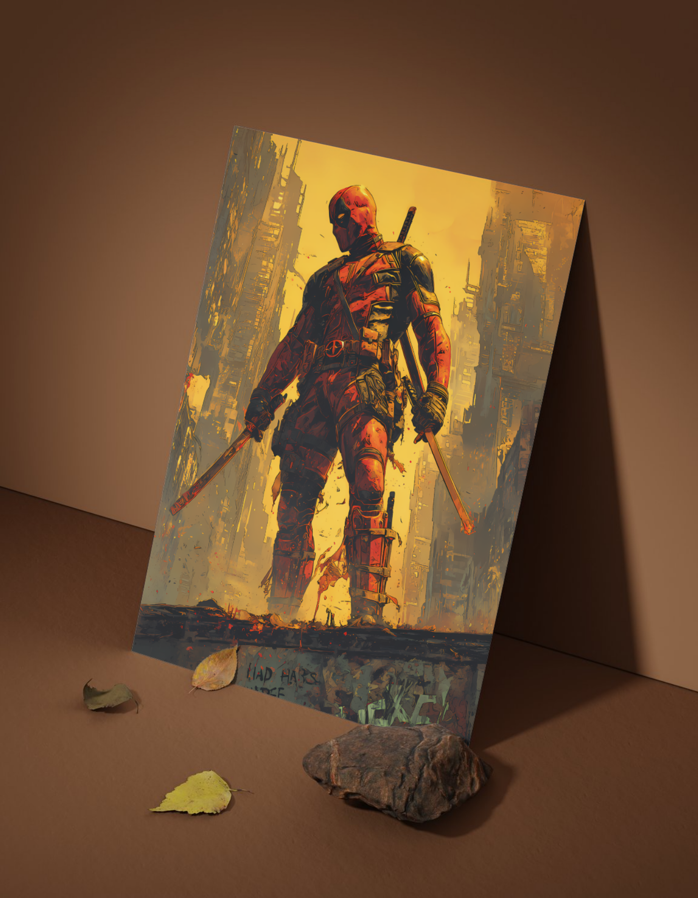 The Deadpool Movie Poster | Premium Glossy | 8K
