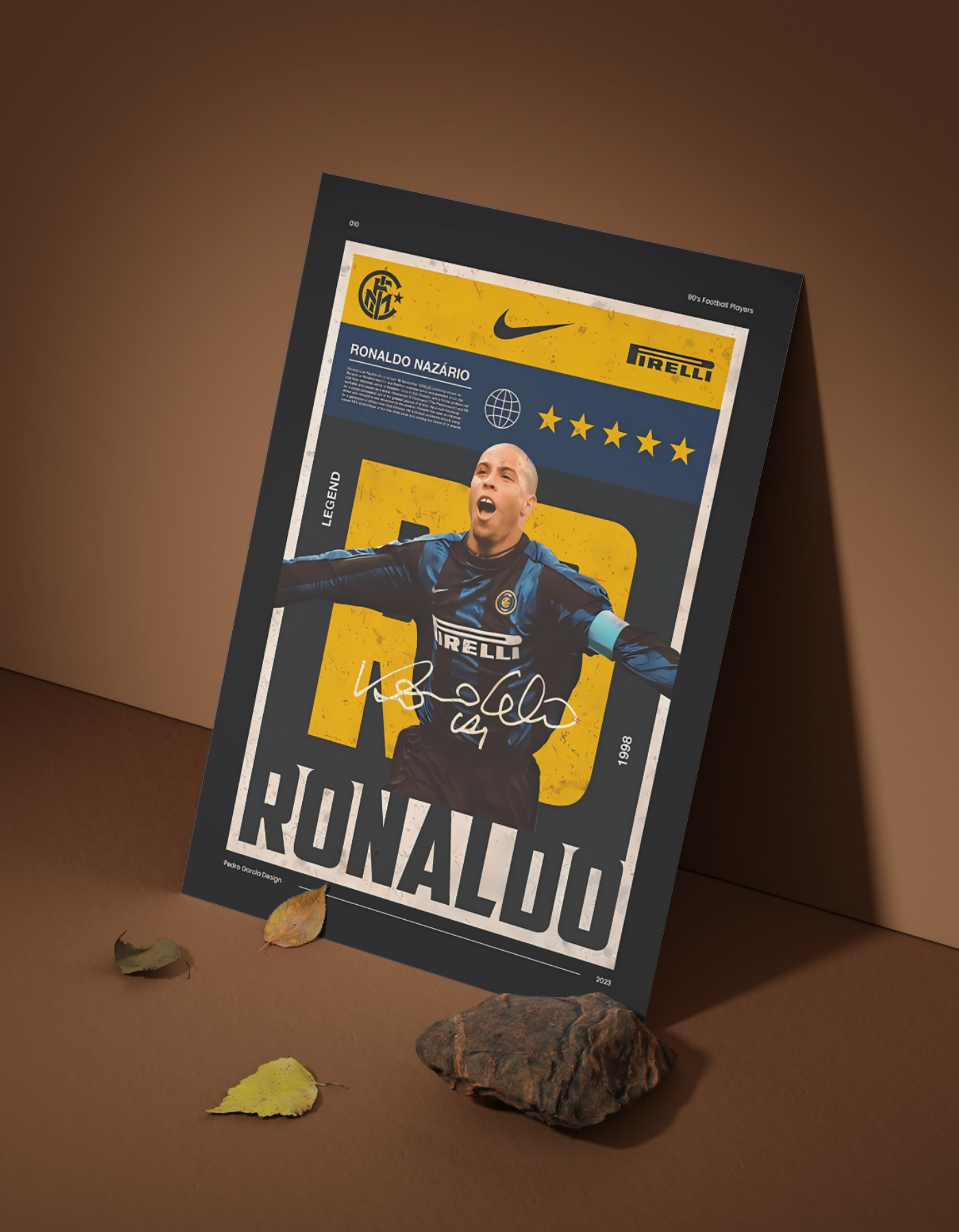 The Ronaldo Nazário Poster | Premium Glossy | 8K