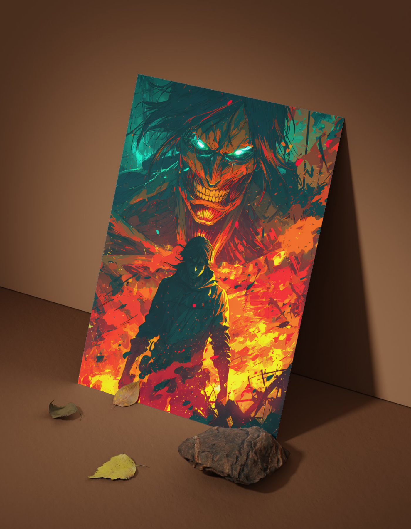 The Eren Yeager Anime Poster | Premium Glossy | 8K