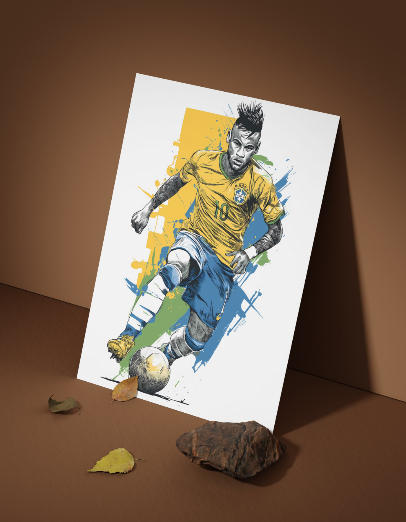 The Neymar Poster | Premium Glossy | 8K