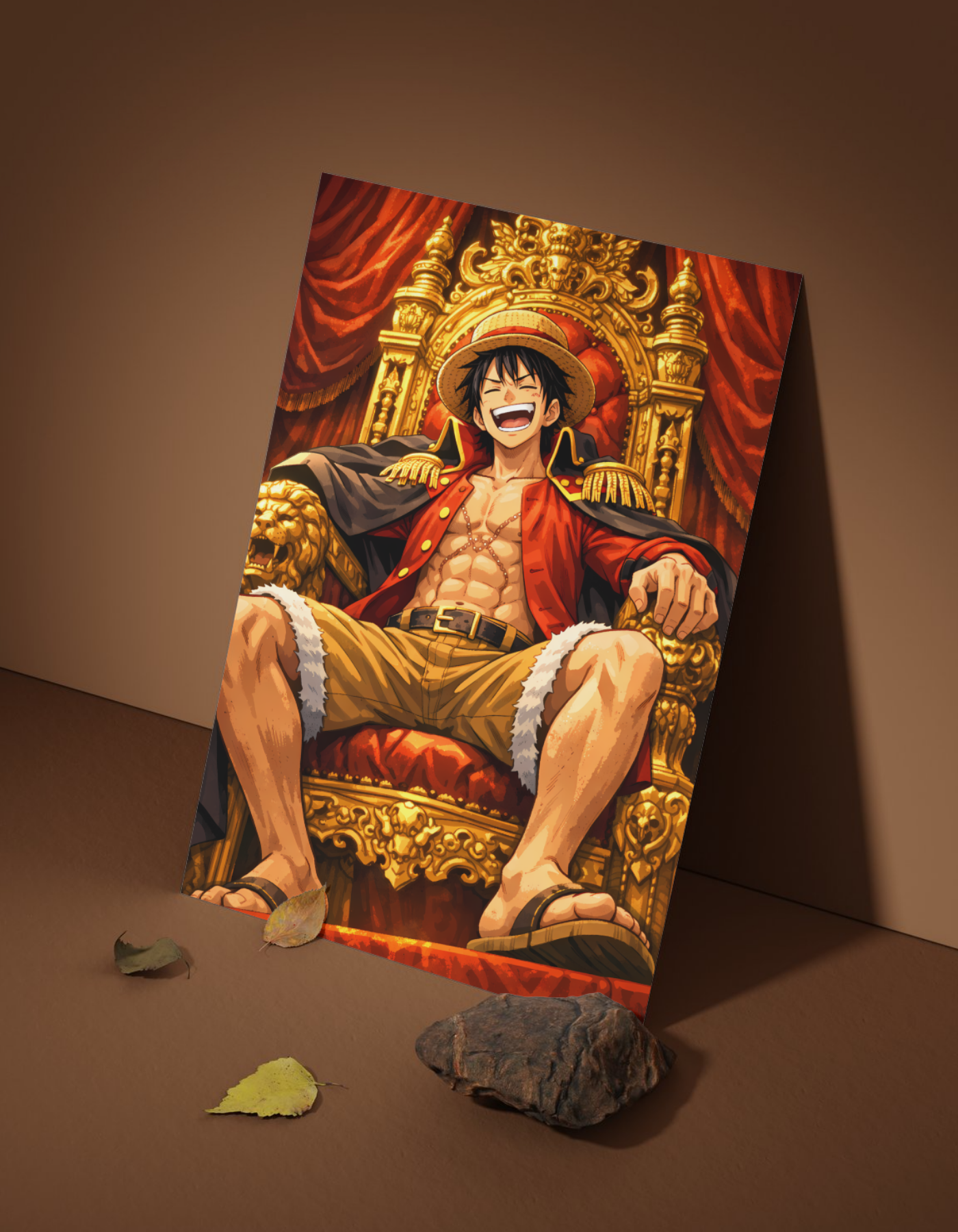 The Monkey D Luffy Aesthetic Anime Poster | One Piece Gear 5 Wall Art | Premium Glossy | 8K
