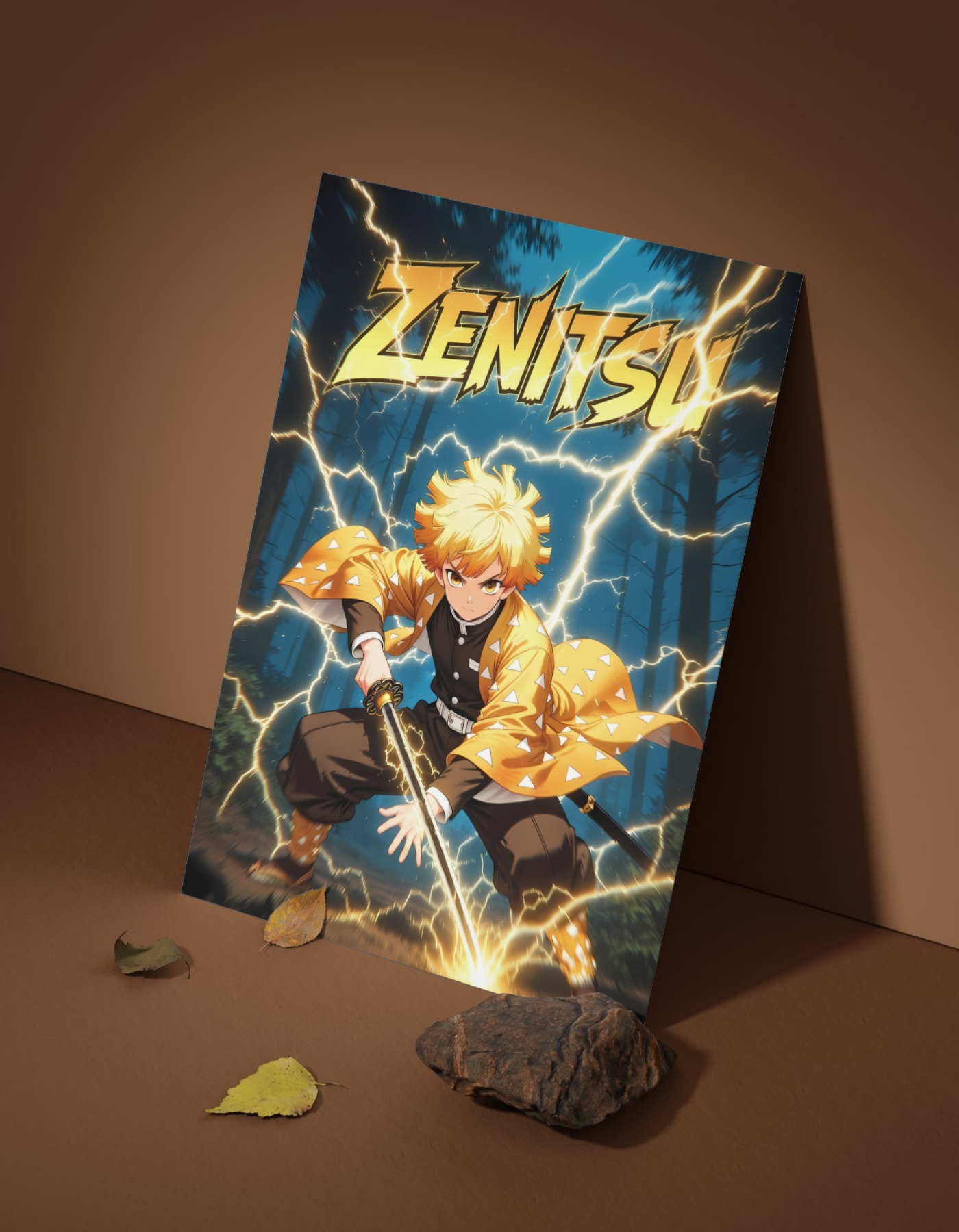 The Zenitsu Aesthetic Poster | Premium Glossy | 8K
