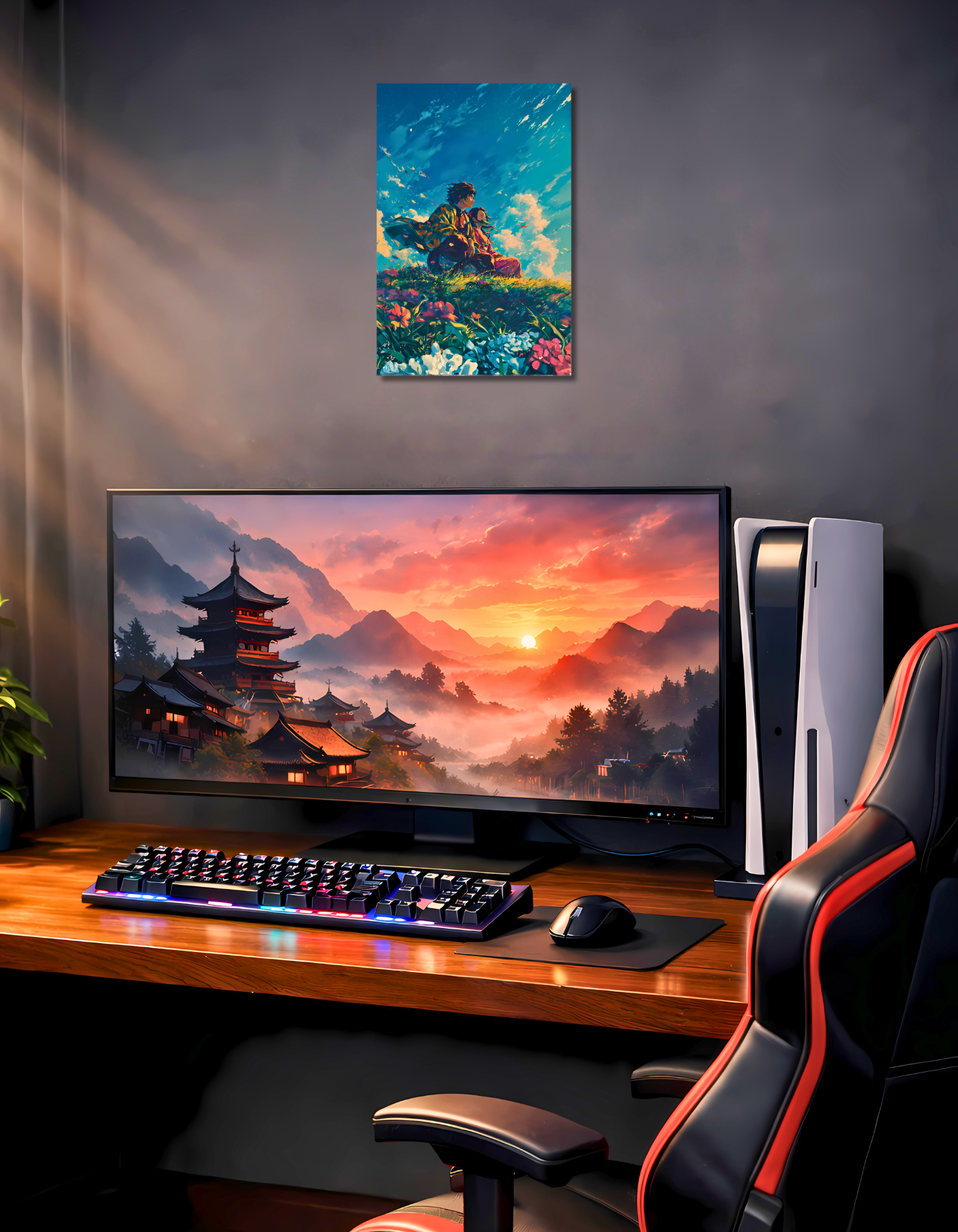 The Demon Slayer Aesthetic Anime Poster | Premium Glossy | 8K