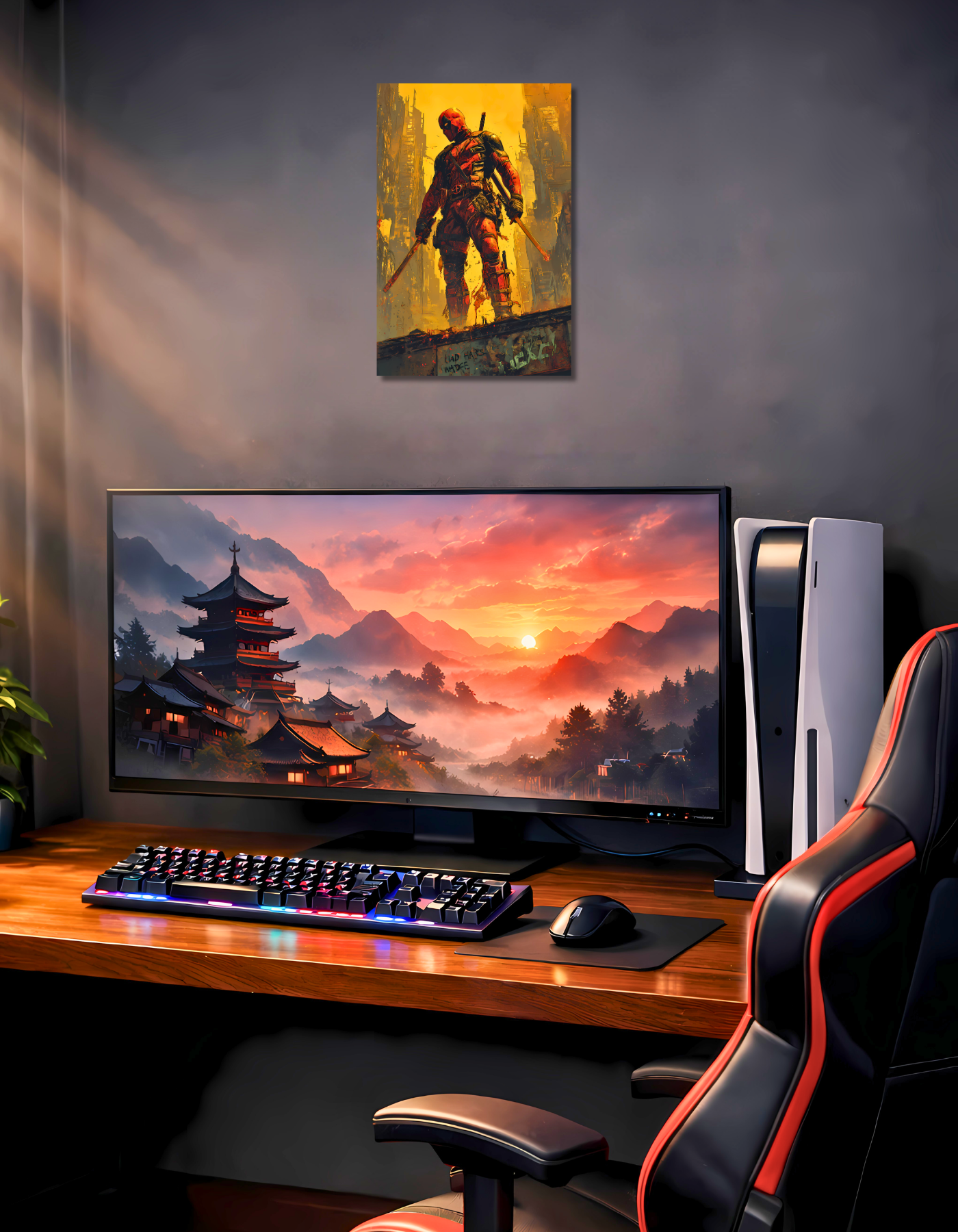 The Deadpool Movie Poster | Premium Glossy | 8K