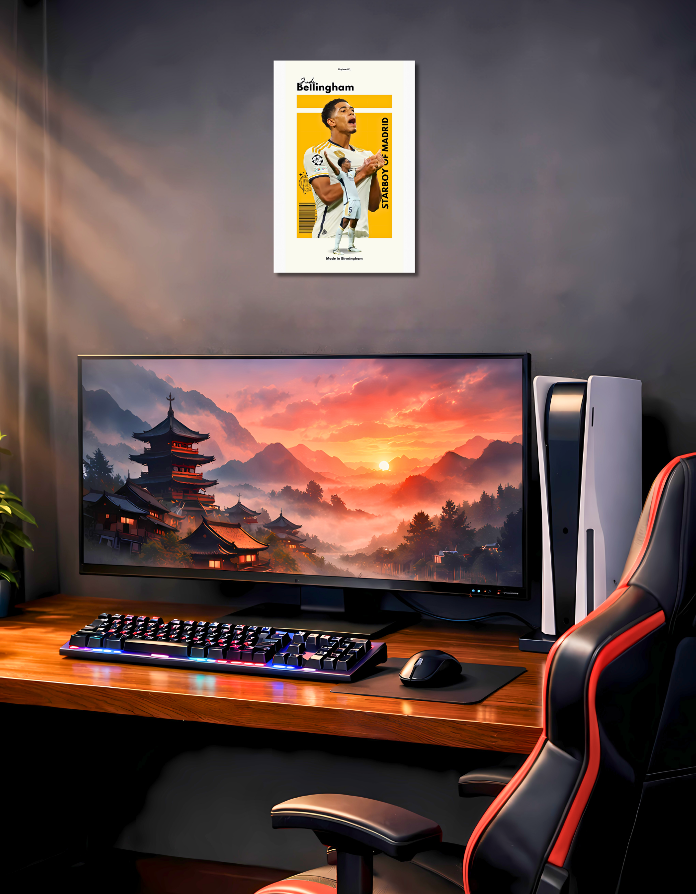 The Jude Bellingham Poster| Football Posters | Premium Glossy | 8K