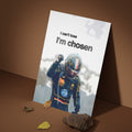 "I can't lose I’m Chosen" Motivational Poster | Discipline & Winner Mindset Wall Art |  Premium Glossy | 8K