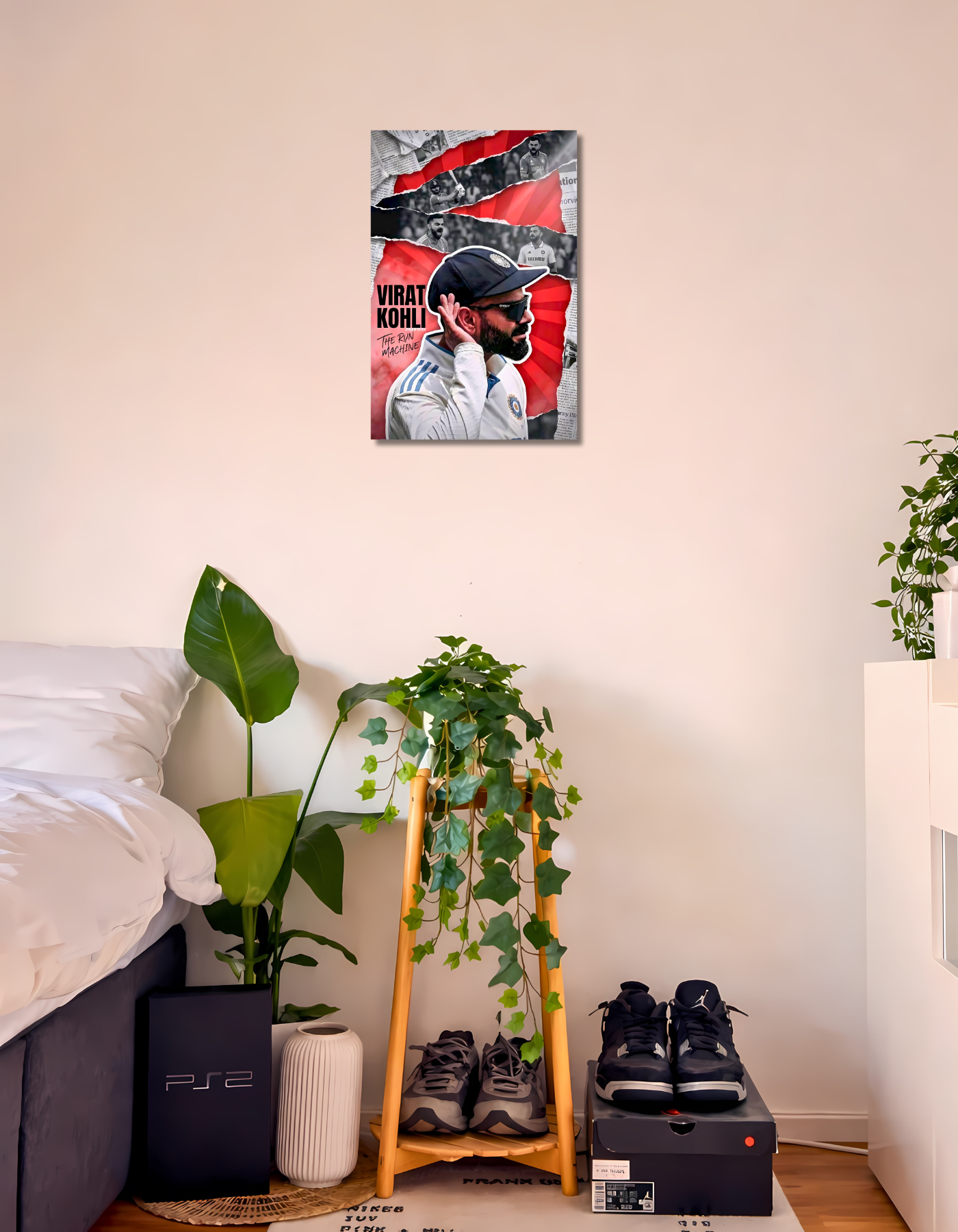 The Virat Kohli 'Shhh' Poster | Premium Glossy | 8K