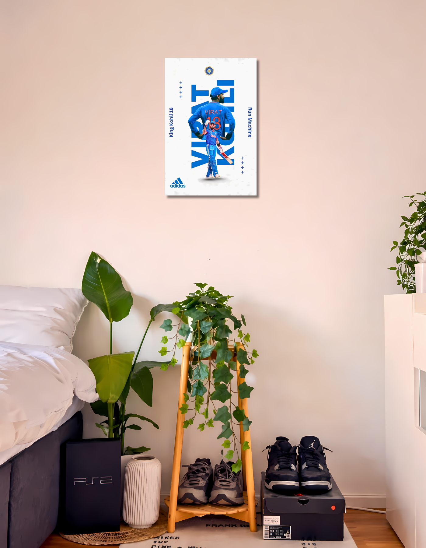 The Virat Kohli 'Run Machine' Poster | Premium Glossy | 8K