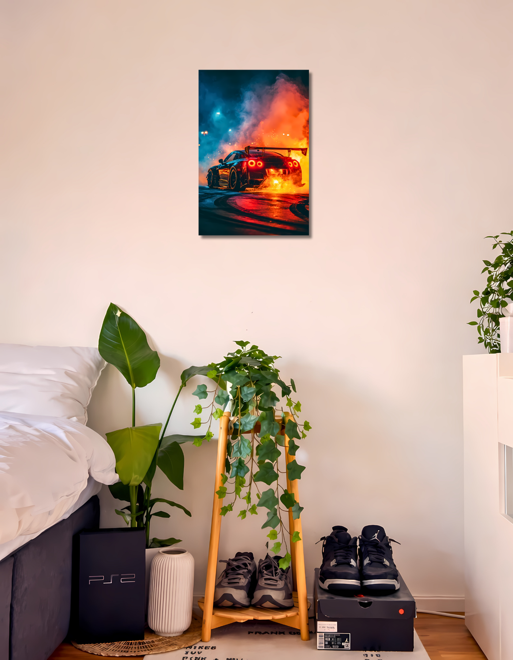 The Drift Nissan GTR Poster | Premium Glossy | 8K