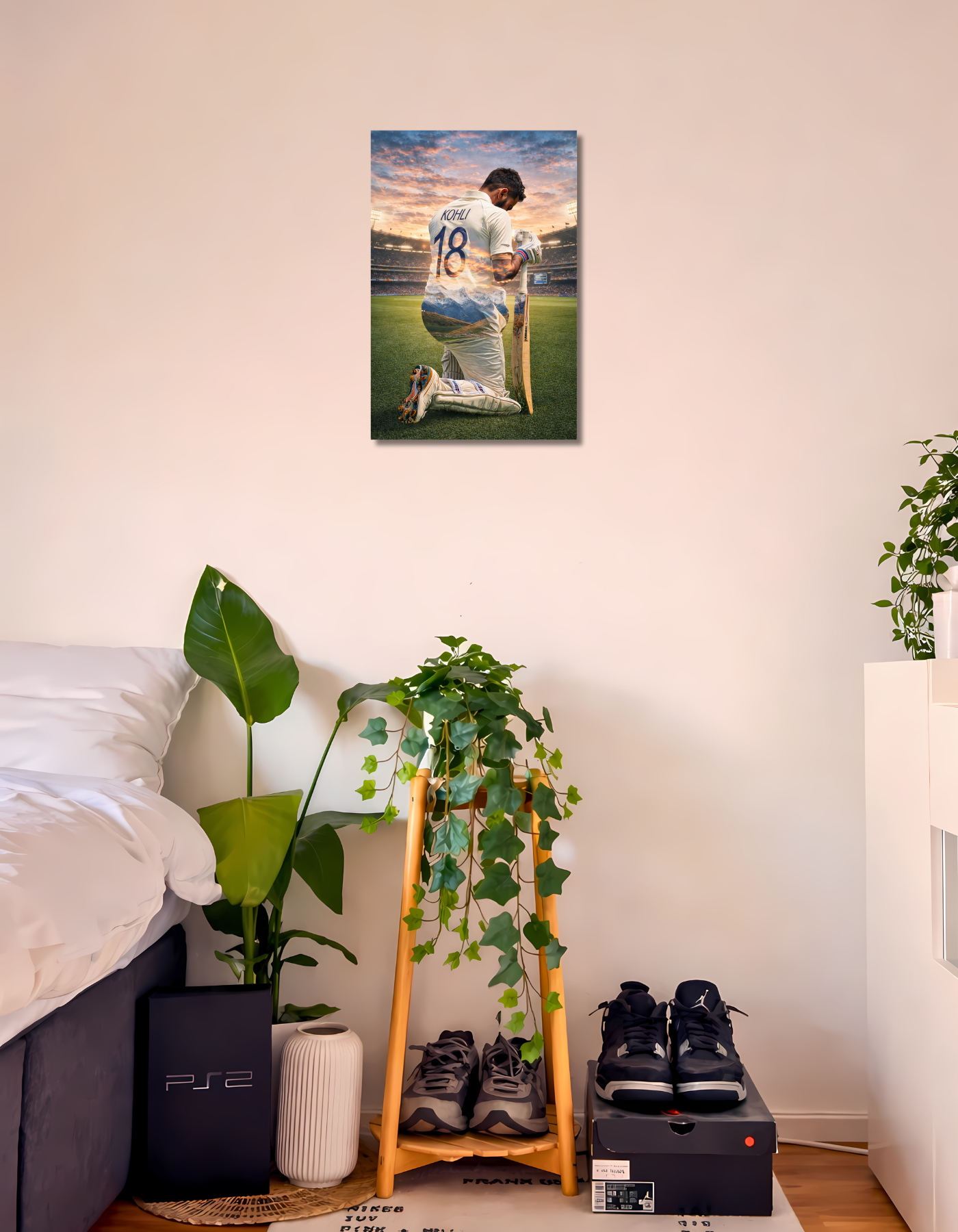 The Virat Kohli 'Run Machine' Poster | Premium Glossy | 8K
