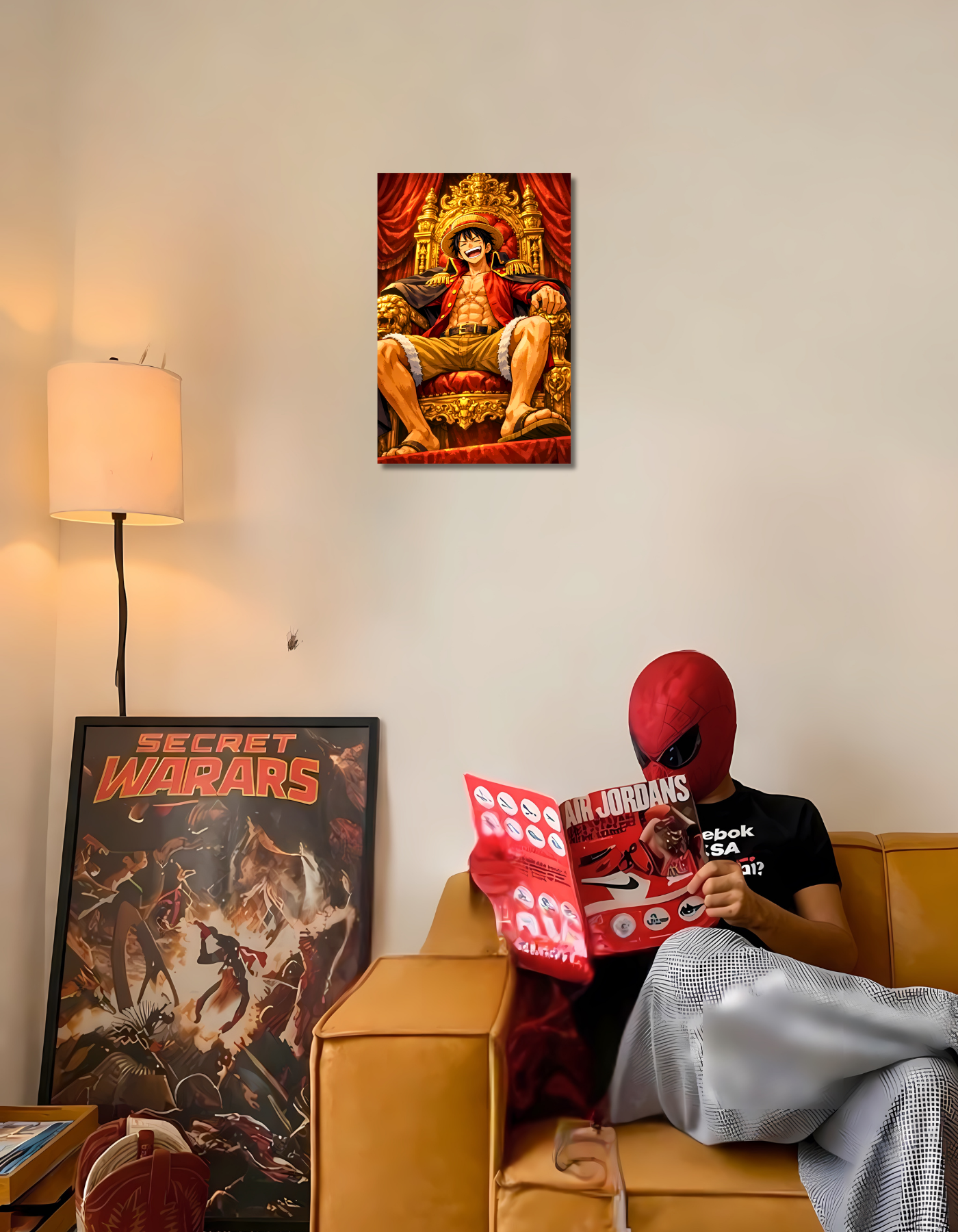 The Monkey D Luffy Aesthetic Anime Poster | One Piece Gear 5 Wall Art | Premium Glossy | 8K