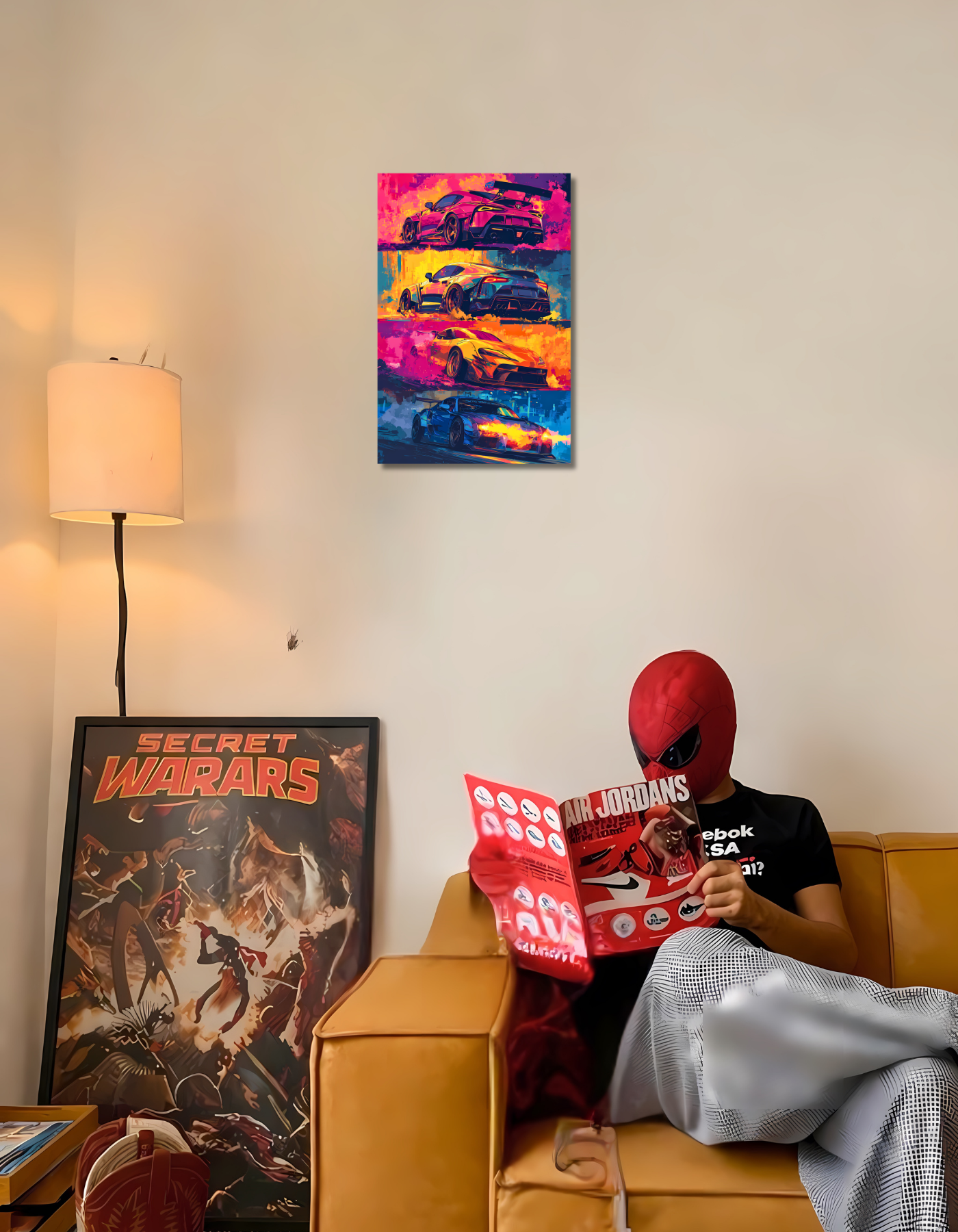 The Multi Cars Aesthetic Poster | Premium Glossy | 8K
