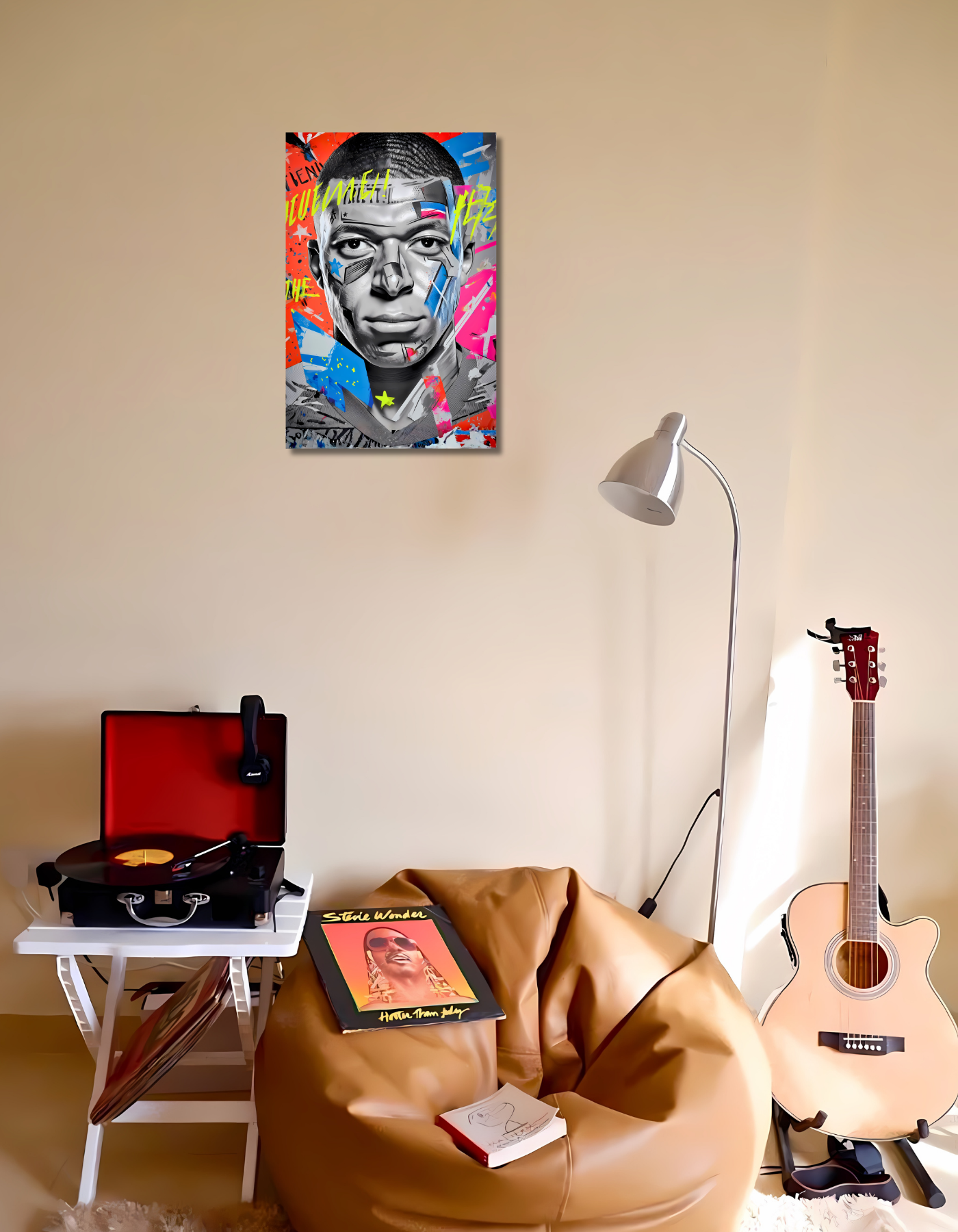 The Kylian Mbappé Poster| Football Posters | Premium Glossy | 8K