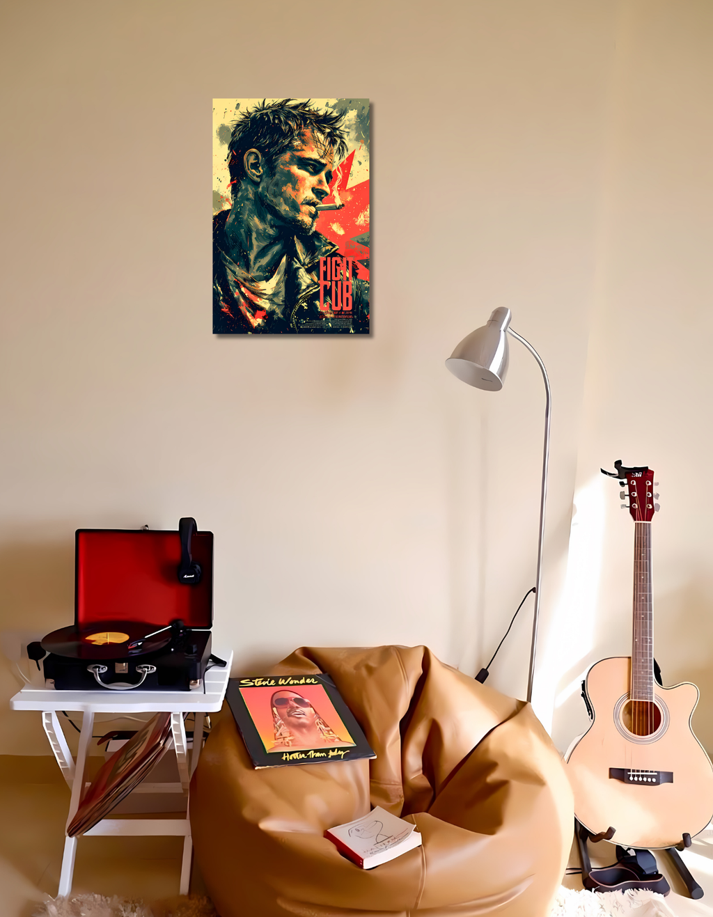 The Fight Club Motivational Poster | Premium Glossy | 8K