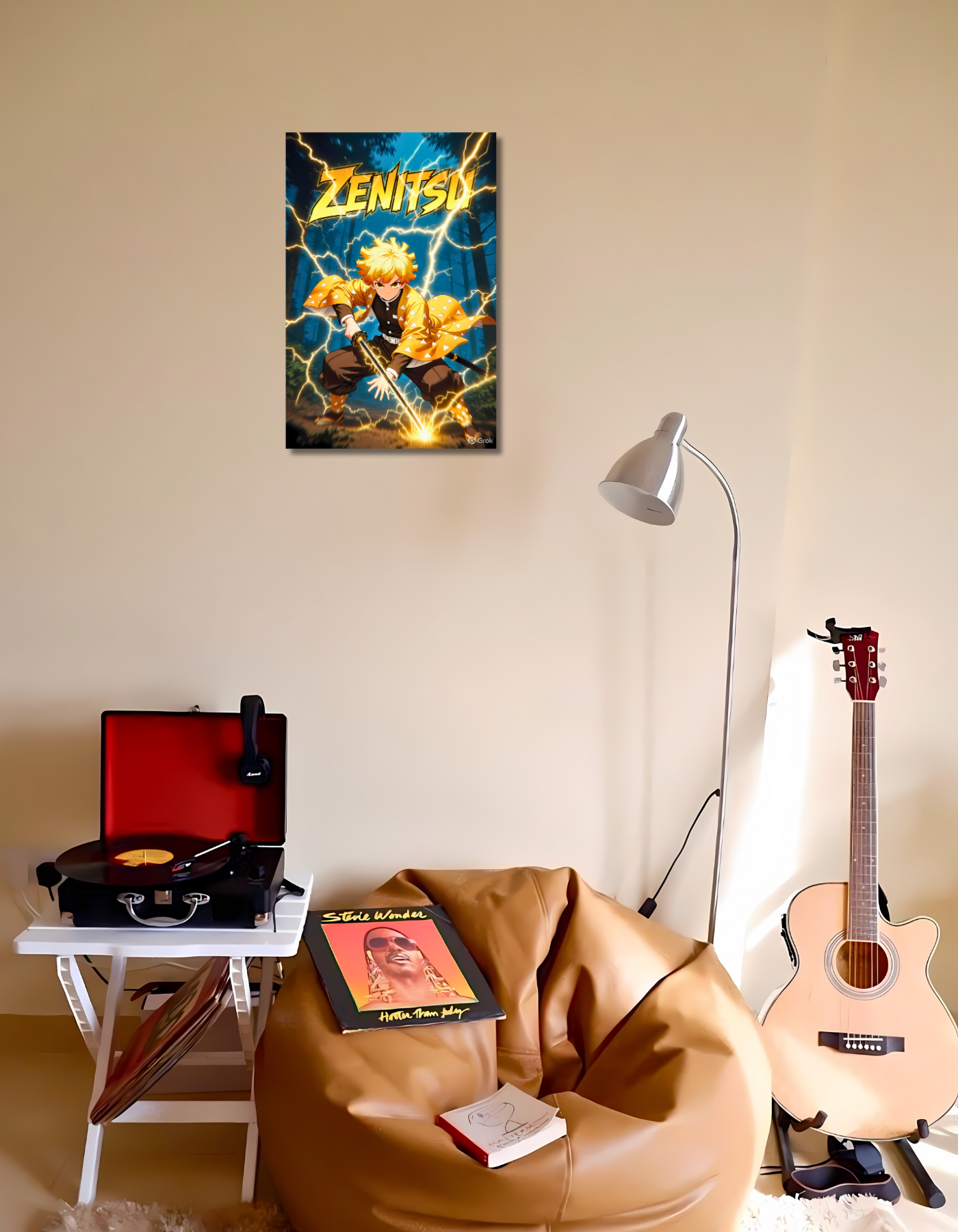 The Zenitsu Aesthetic Poster | Premium Glossy | 8K