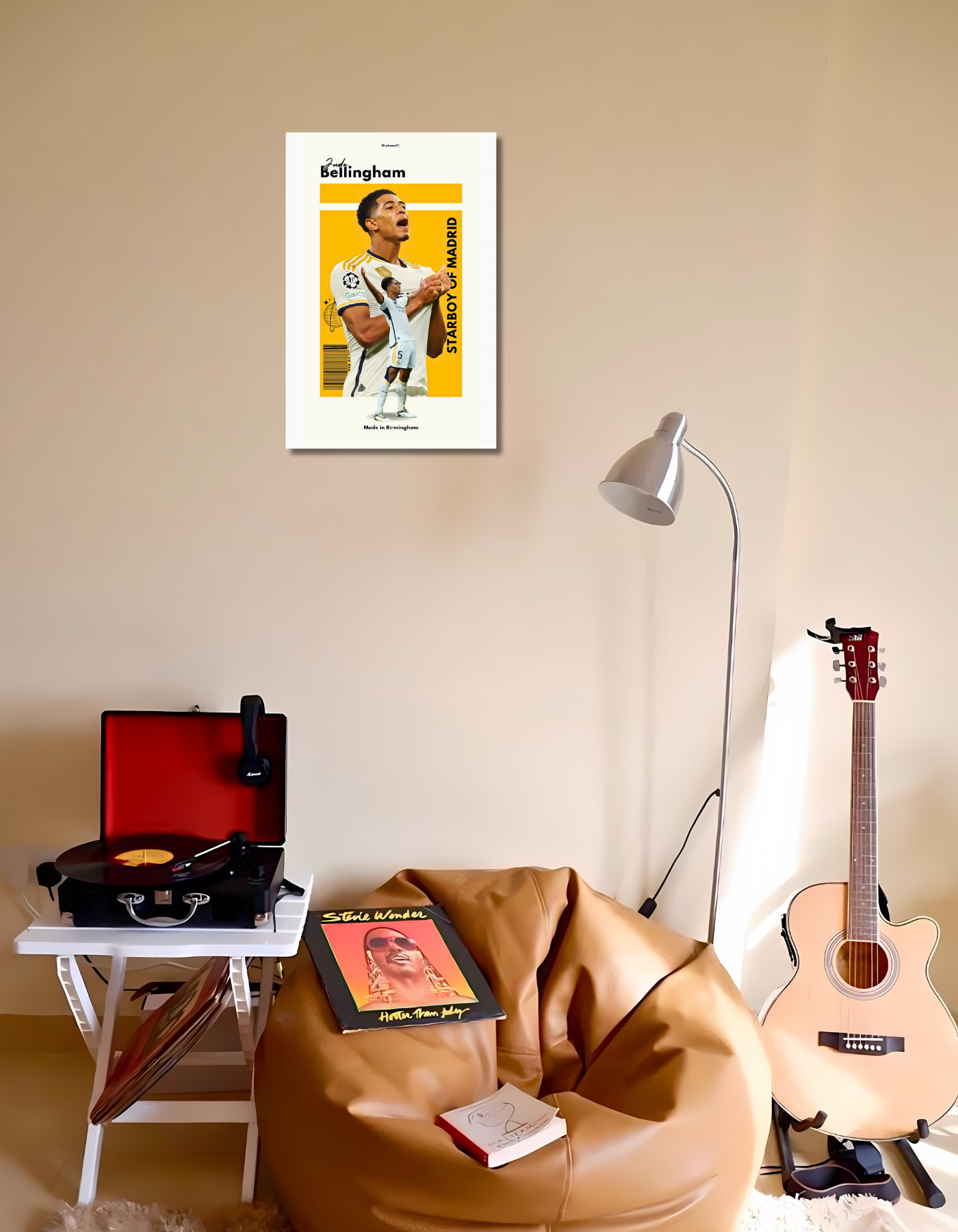 The Jude Bellingham Poster| Football Posters | Premium Glossy | 8K