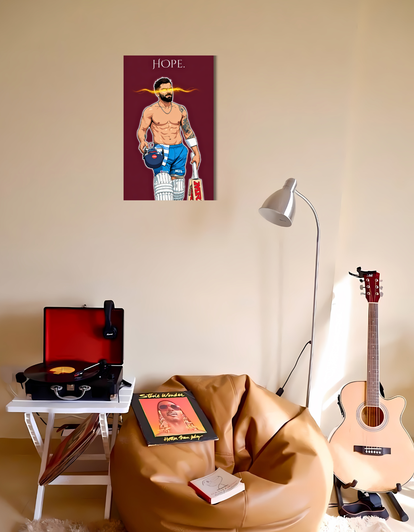 The Virat Kohli 'Hope' Poster | Premium Glossy | 8K