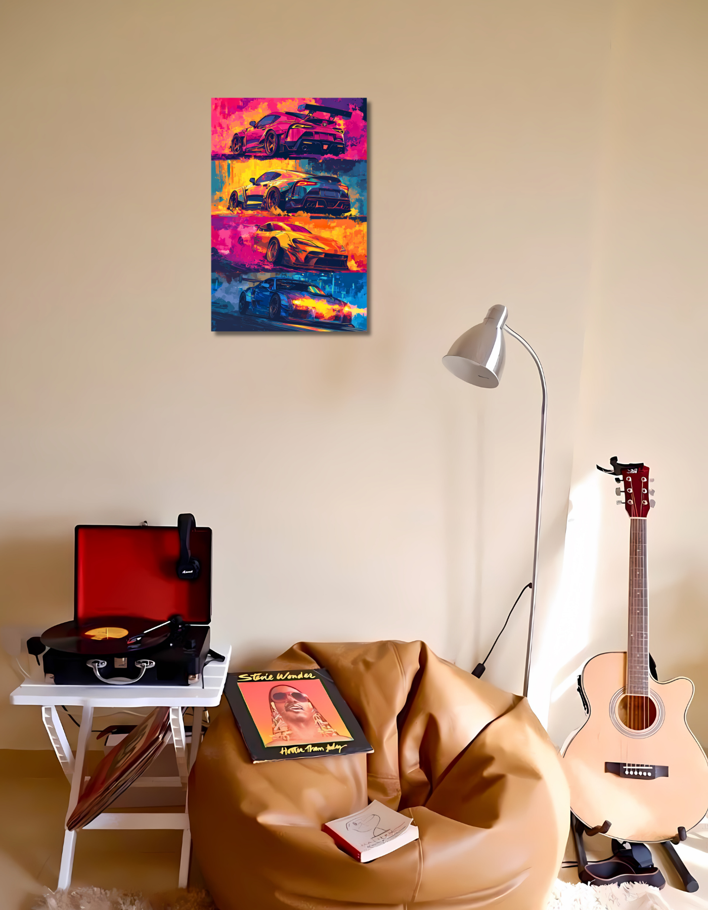 The Multi Cars Aesthetic Poster | Premium Glossy | 8K