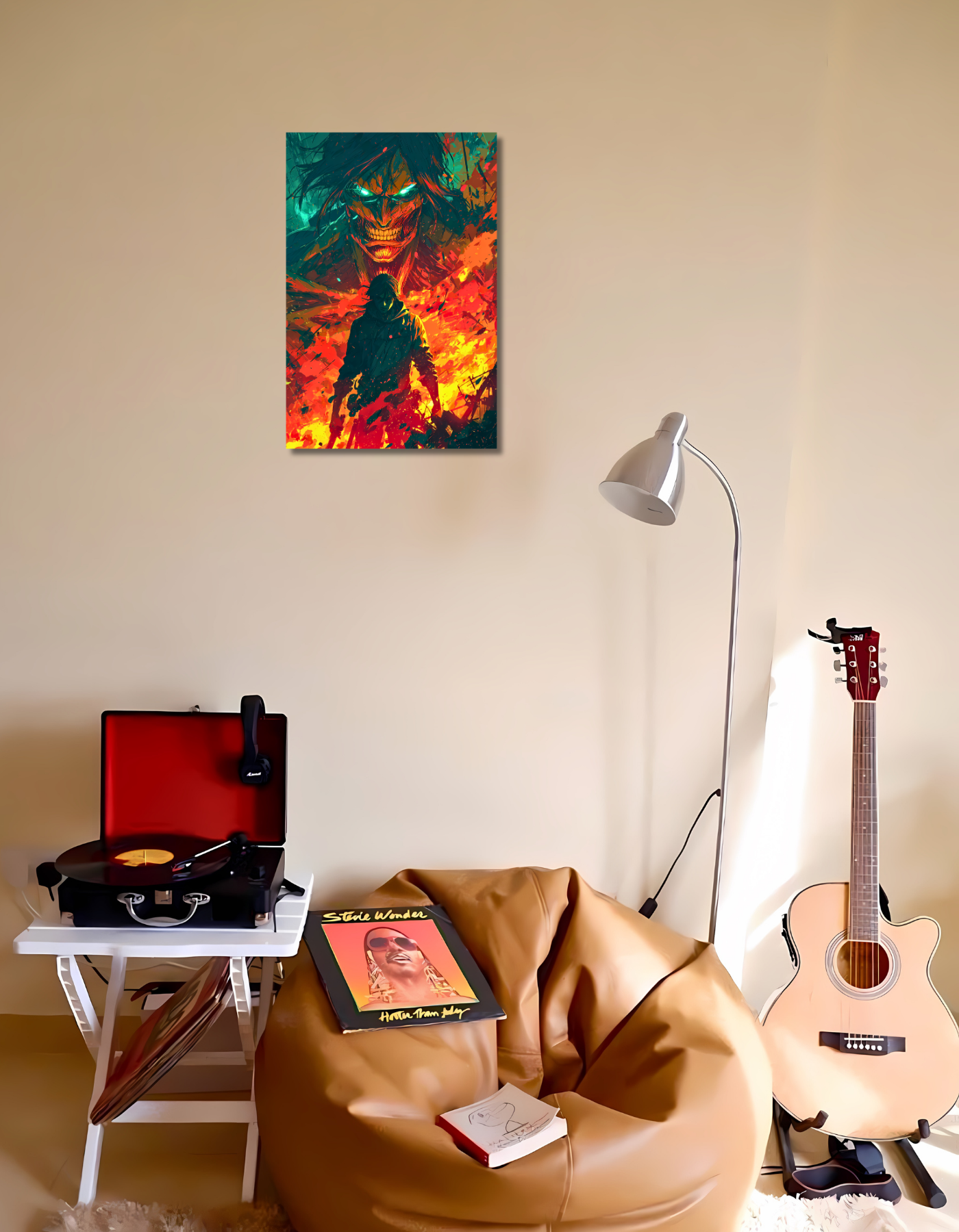 The Eren Yeager Anime Poster | Premium Glossy | 8K