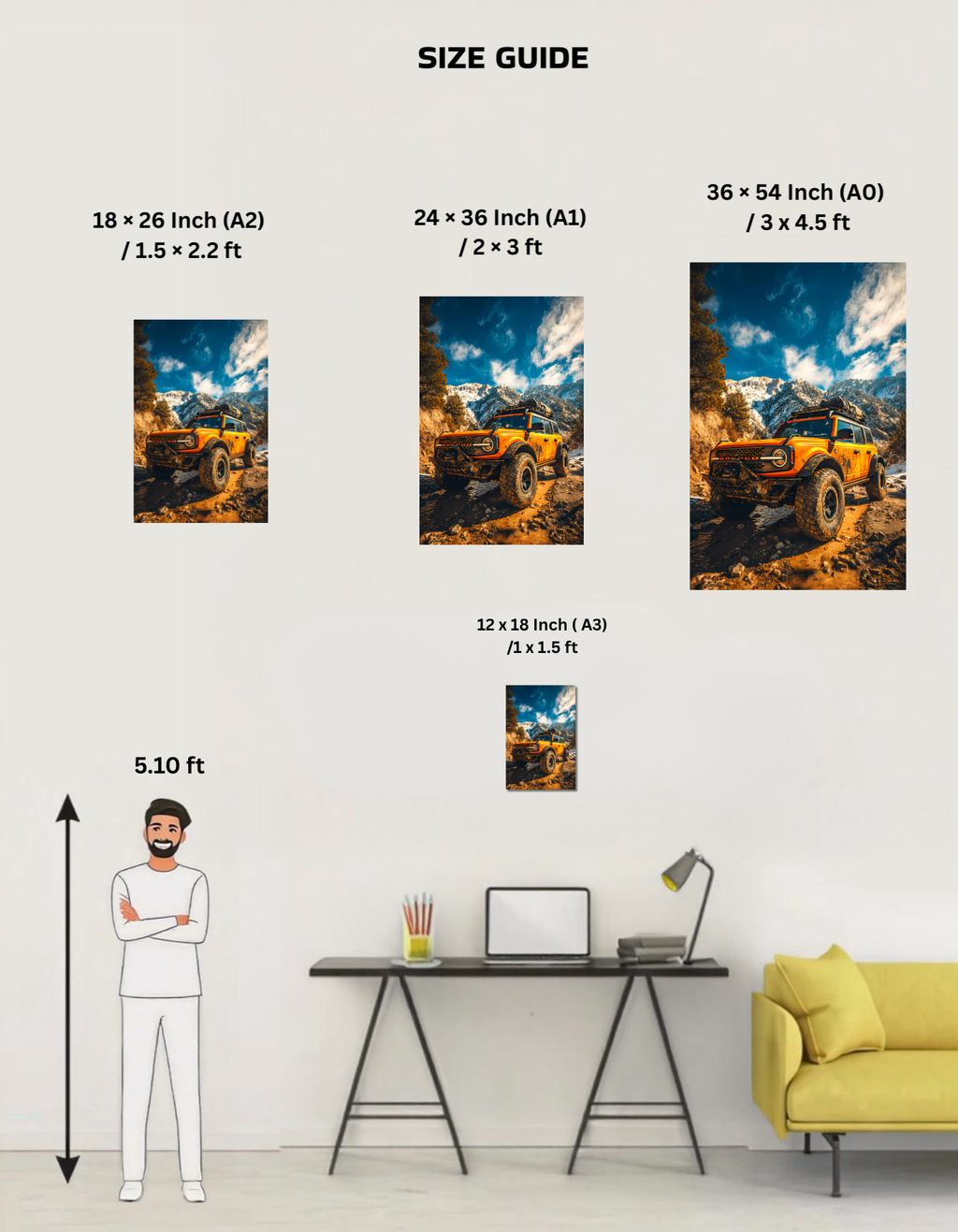 The Off-Road Adventure Car Poster | Premium Glossy | 8K